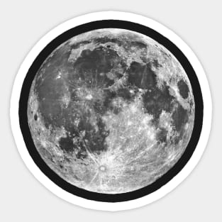 Full moon Sticker